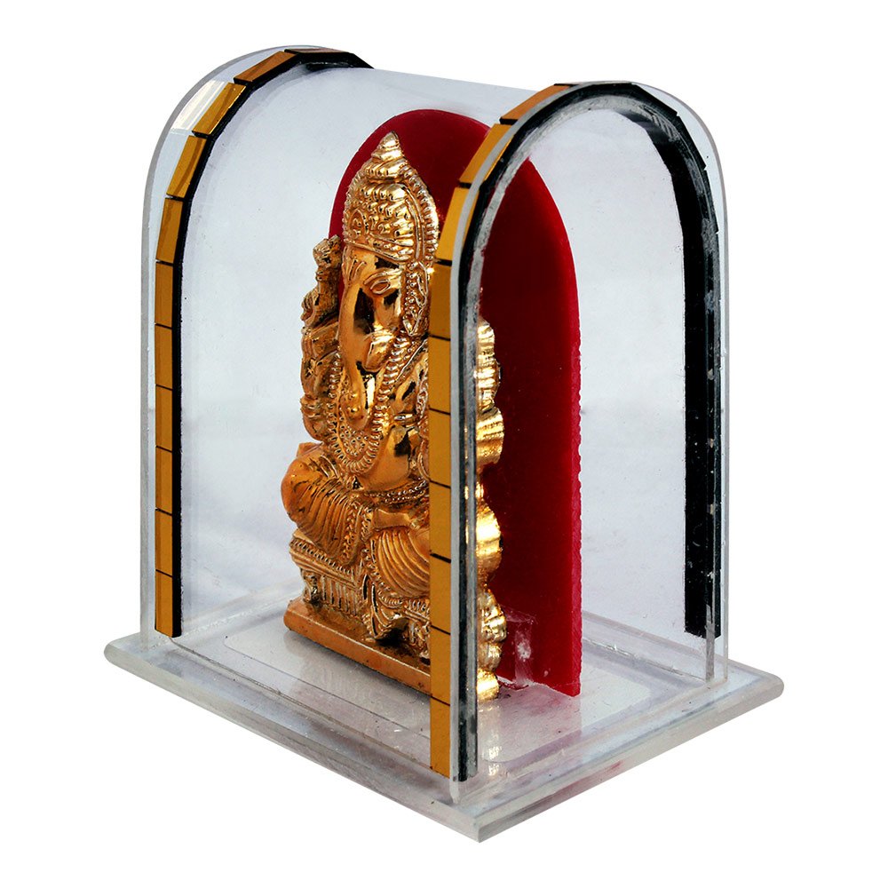Lord Ganesha Cabinet Statue 2.25 Inch ( 6 cm )