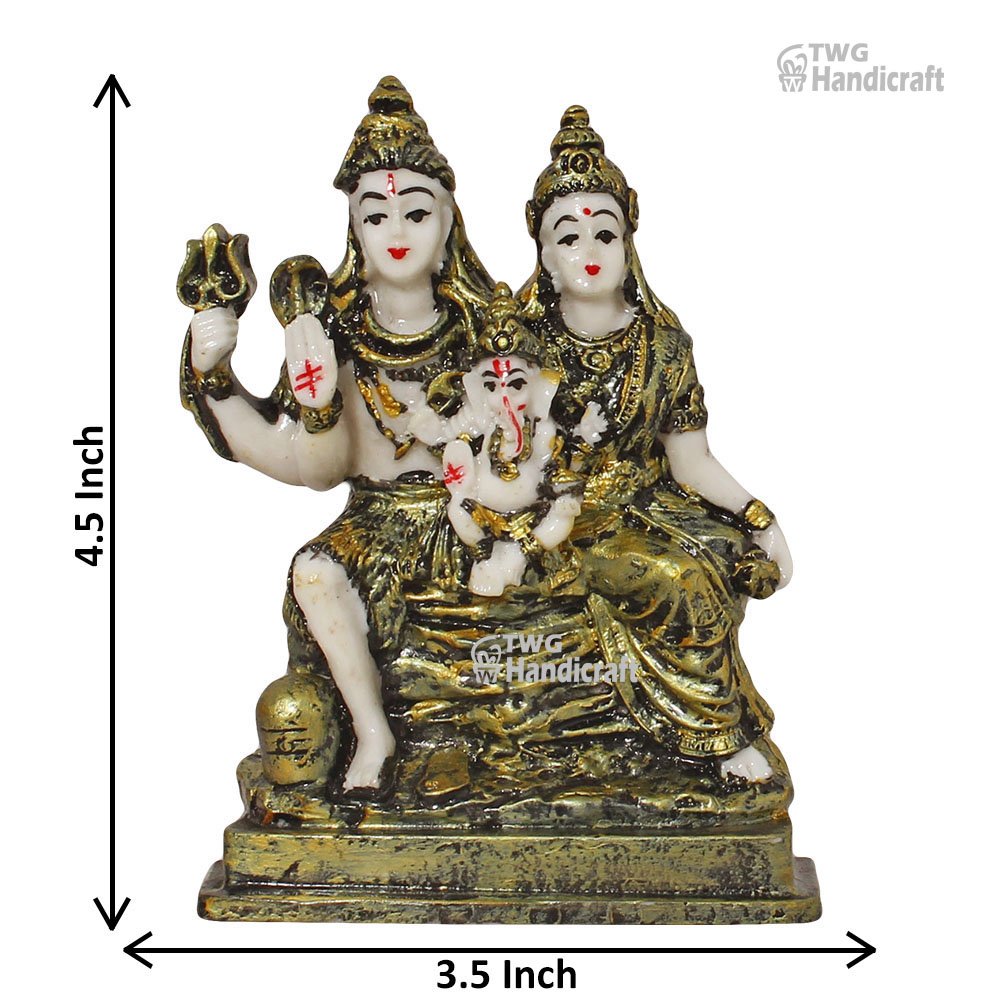Manufacturer of God Idols Shiv Pariwar Statue Bulk Quantity Orders