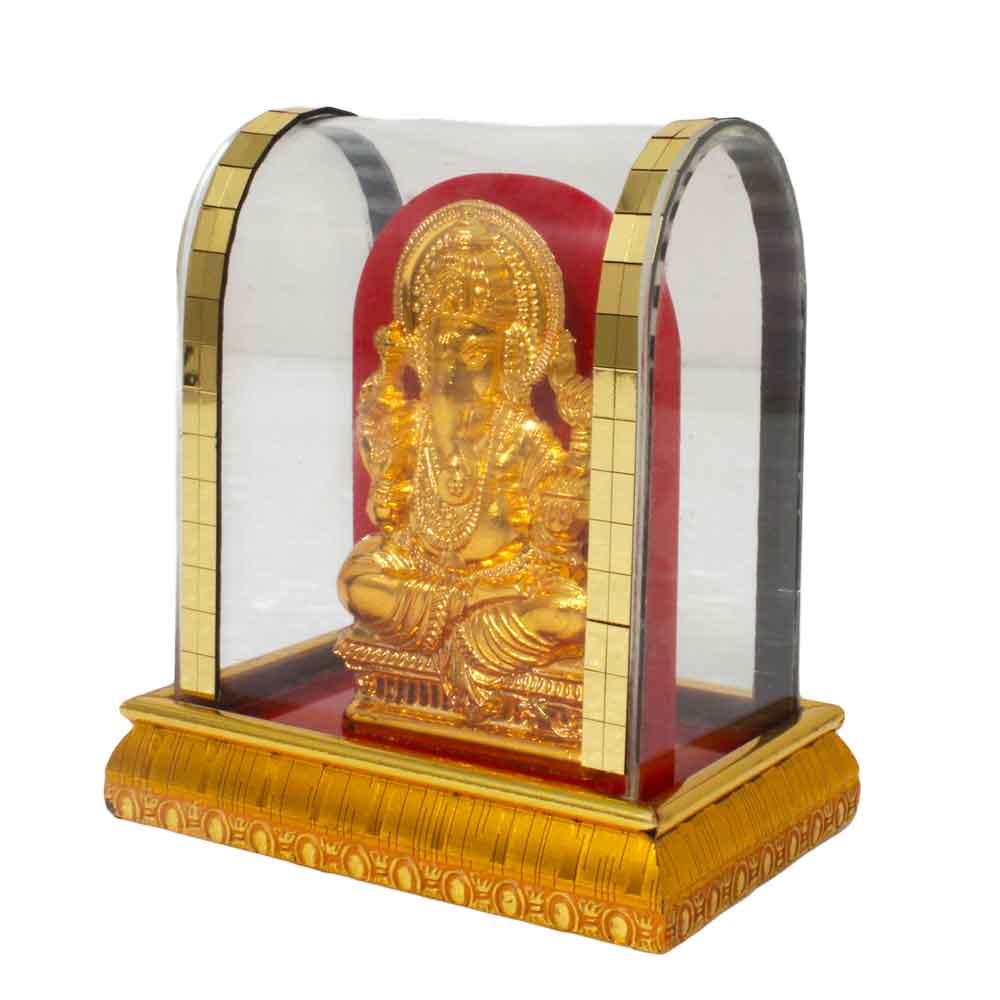 Lord Ganesha Cabinet Statue Showpiece 4 Inch