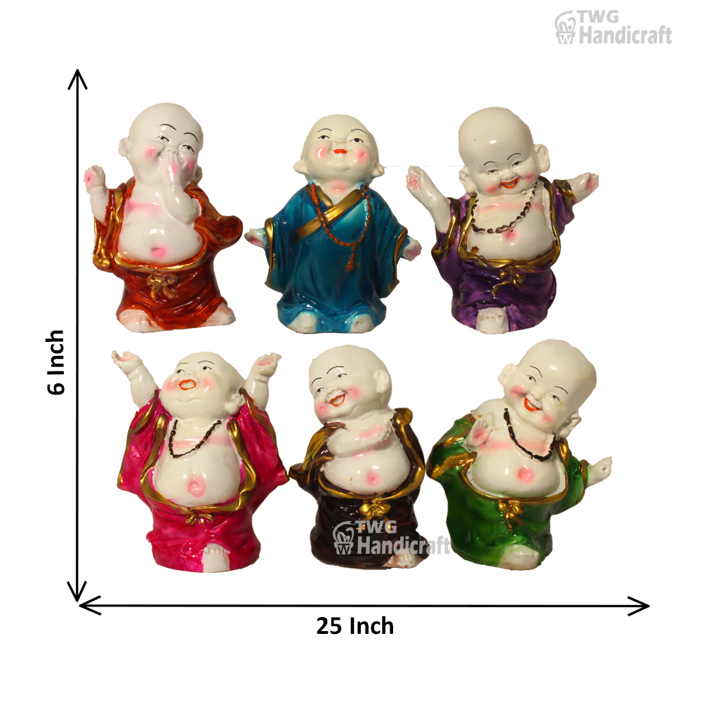 Baby Buddha Figurines Happy Monk Manufacturers in Delhi | Start Gift S