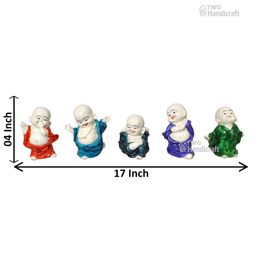 Manufacturer of Baby Buddha Figurines Happy Monk | Start Gift Shop Earn Good Profit