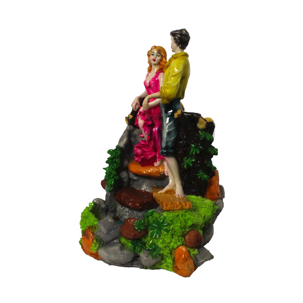 Couple Tabletop Water Fountain 14 Inch ( 36 cm )