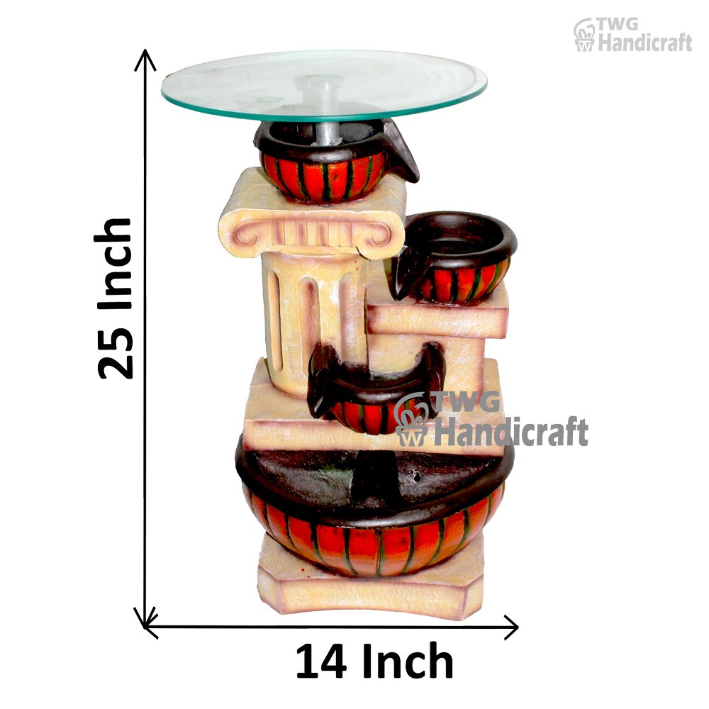 Water Fountain Corner Table Manufacturers in Meerut | Indoor Fountain 