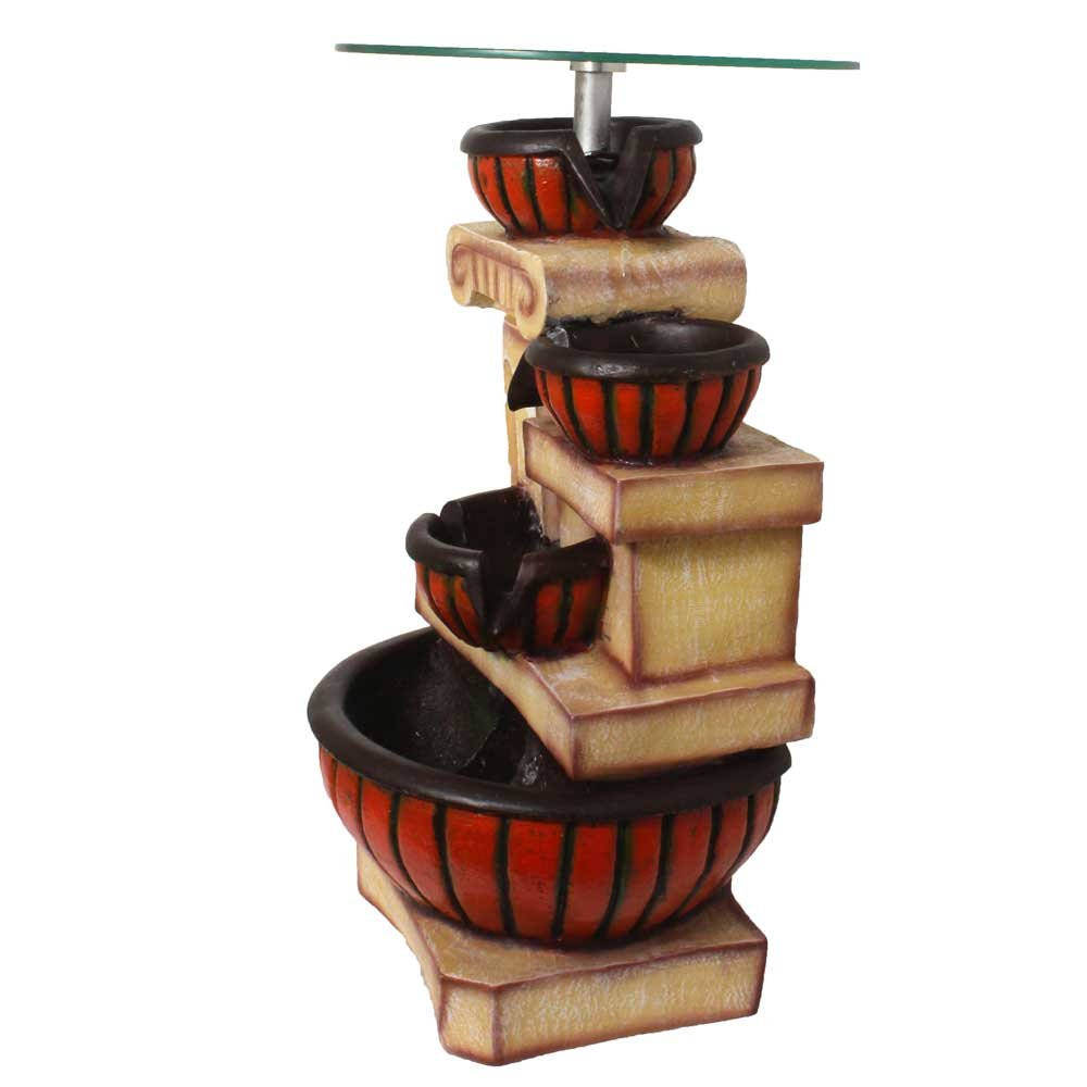 4 Steps Waterfall Fountain Table 25 Inch ( 63.5 cm )