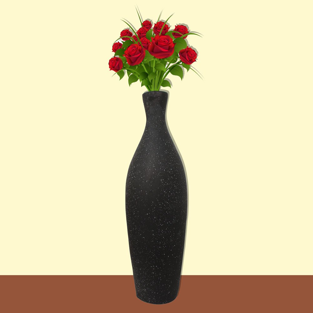 Decorative Floor Type Flower Vase 29 Inch ( 74 cm )