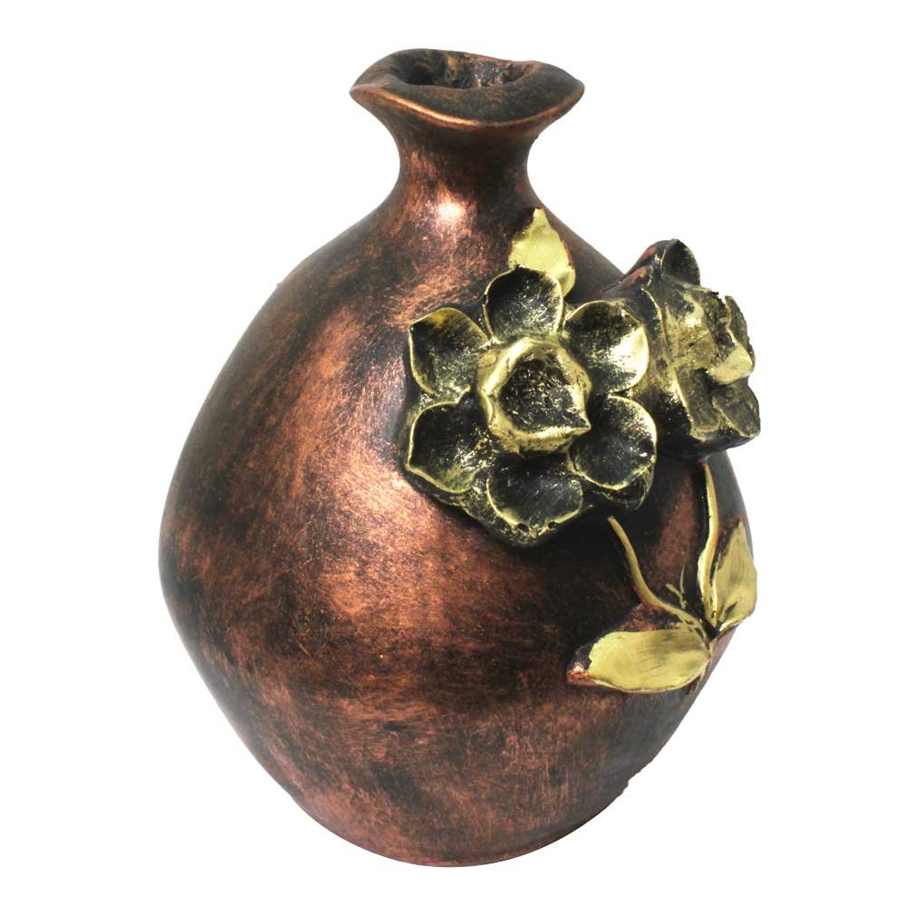 Antique Tabletop Flower Vase 8 Inch ( 20.5 cm )