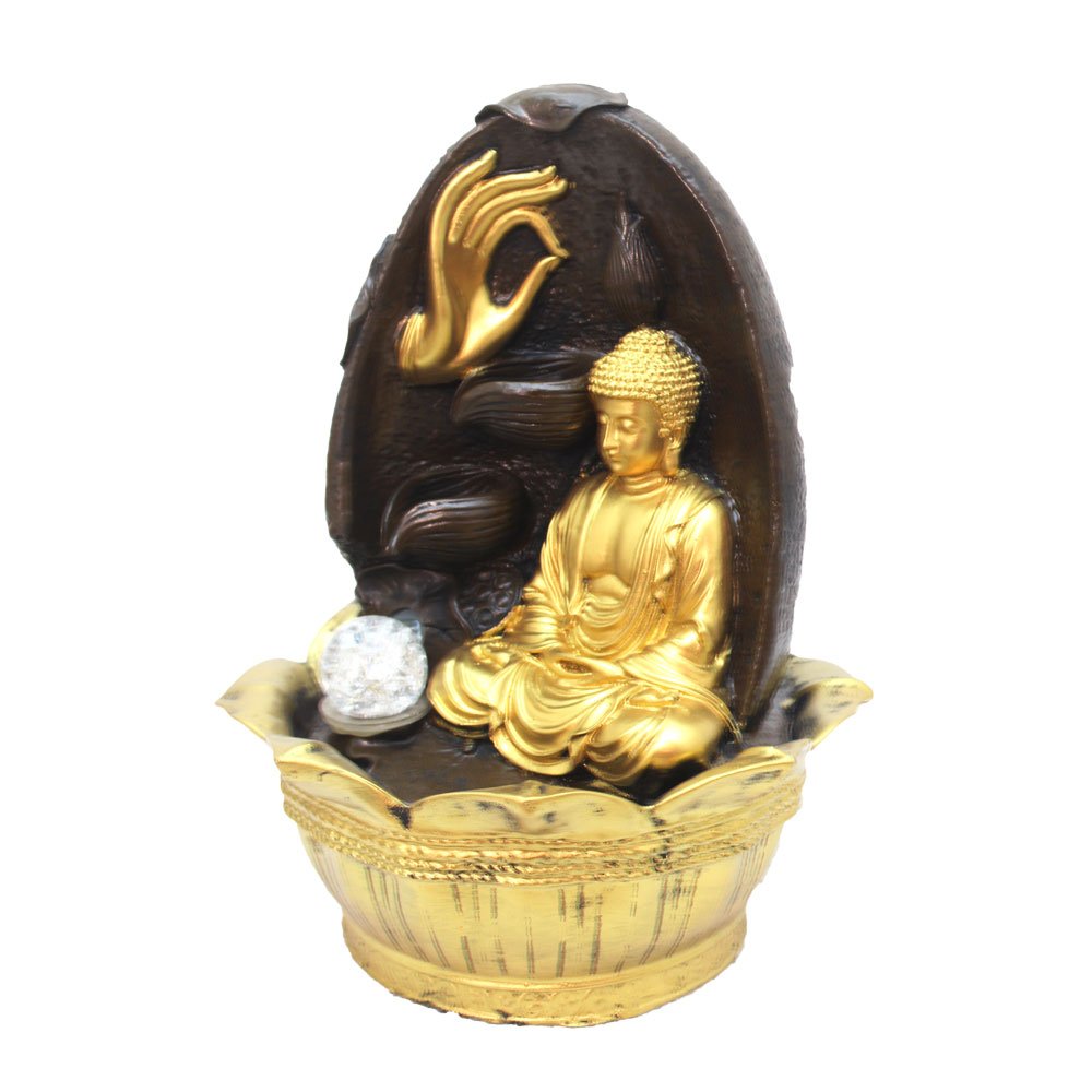 Lord Buddha Water Fountain 15.5 Inch ( 39.5 cm )
