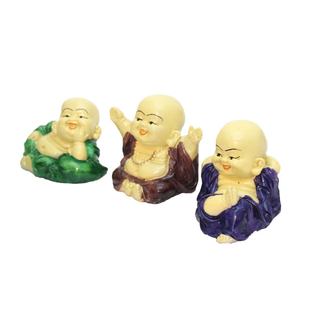 Baby Monk Buddha Statue Gift 3 Inch ( 8 cm )