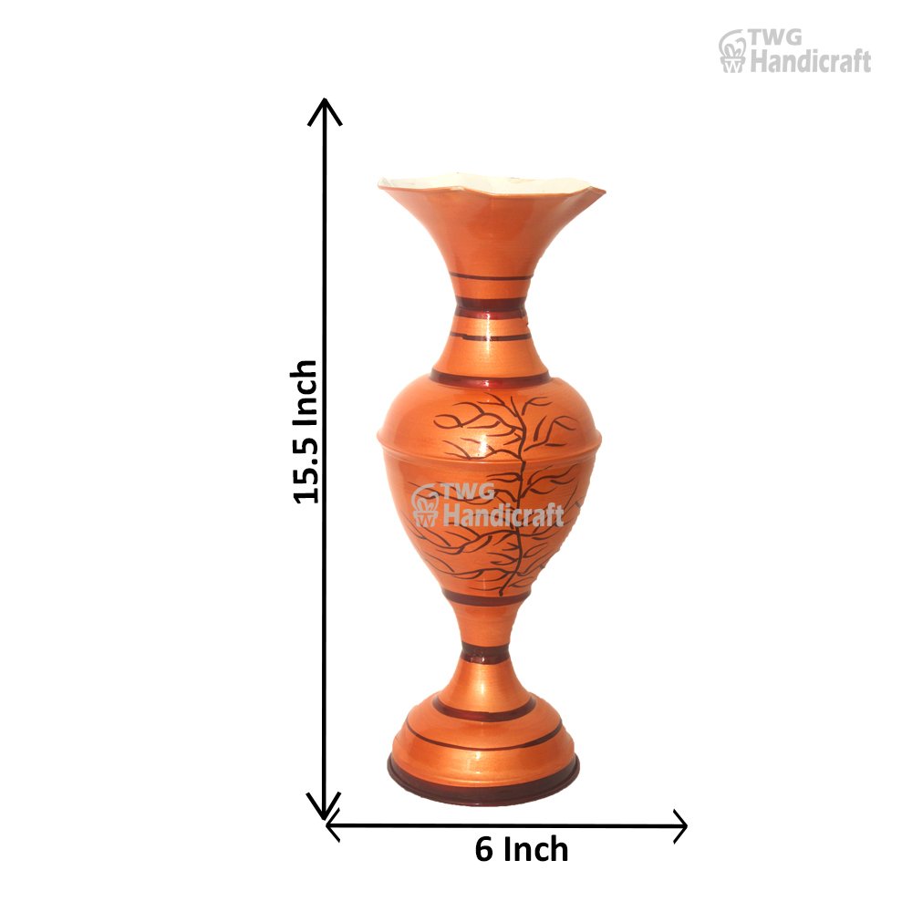 Metal Flower Vase Wholesaler in Meerut
