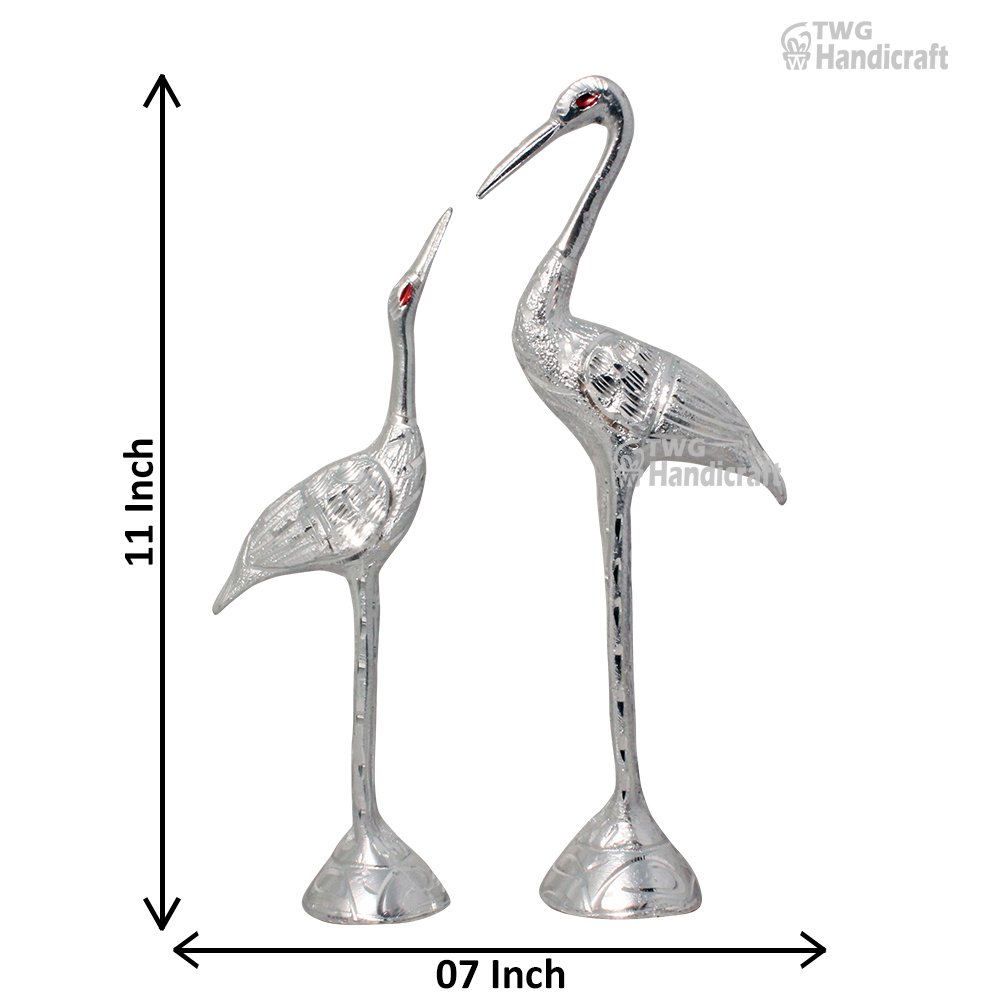 Aluminium Swan Pair Statue Suppliers in Delhi | Jodhpur Handicraft ite