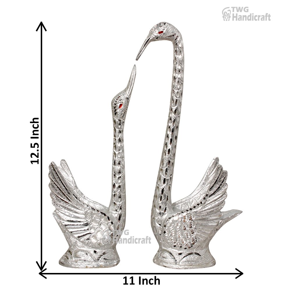 Aluminium Swan Pair Statue Manufacturers in Kolkatta | Supplier From J