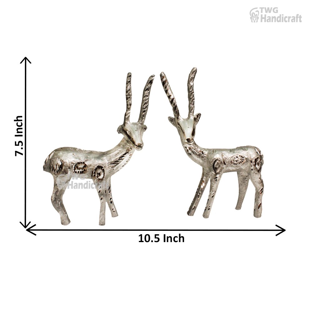 White Metal Sculpture Wholesalers in Delhi Export Quality Metal Sculpt