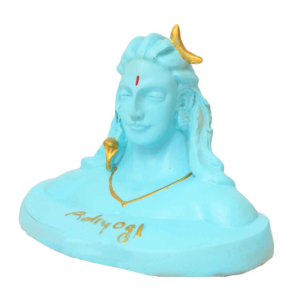 Lord Adiyogi Shiva Statue Murti 5.5 Inch