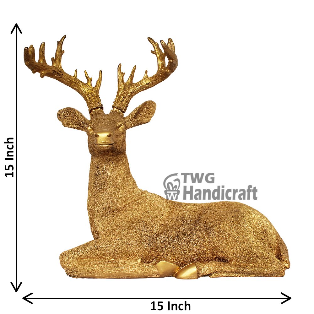 Deer Statue Figurine Wholesalers in Delhi |Hiran Sculpture Factory Rate