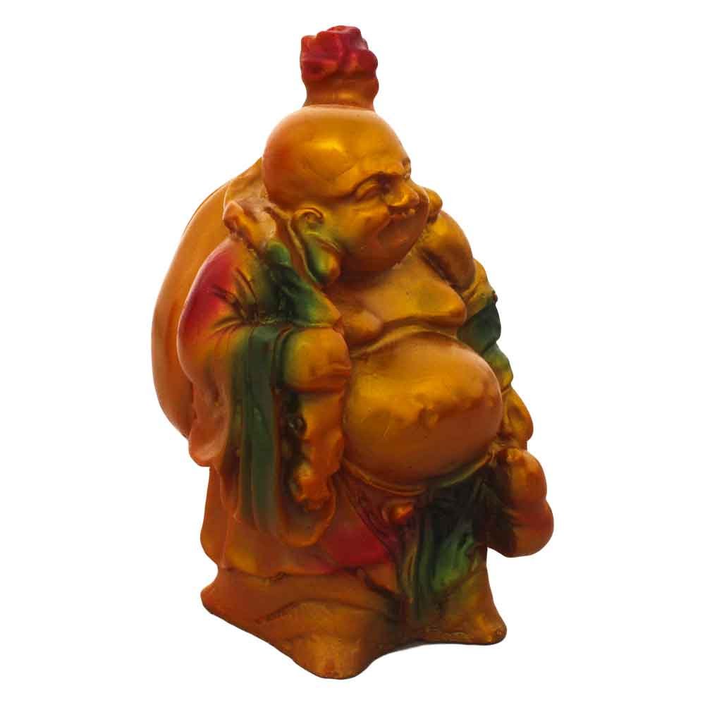 Polyresin Laughing Buddha Statue  4.5 Inch ( 11.5 cm )