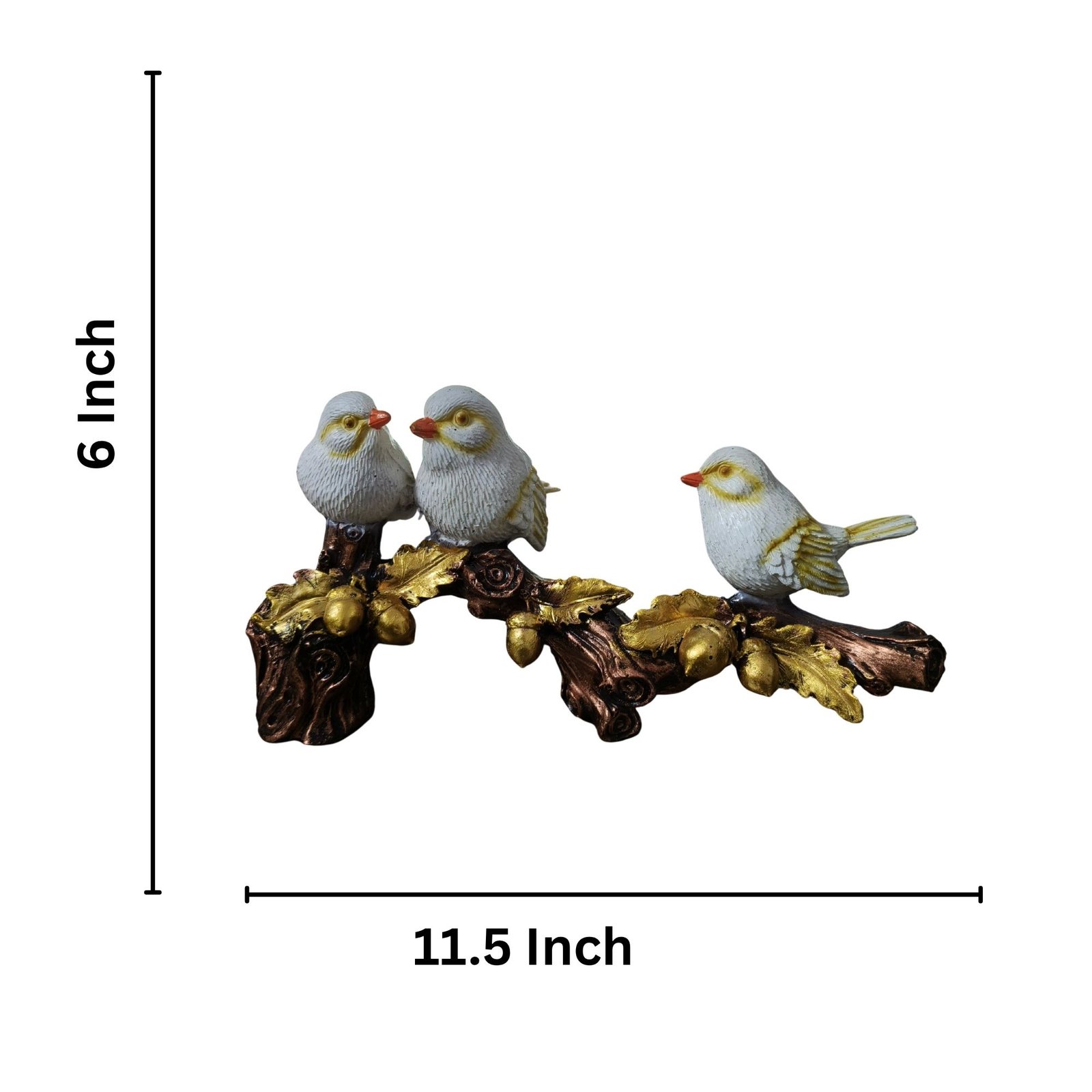 Three Birds Decorative Figurine Manufacturer in Delhi | Bulk Gift Supplier