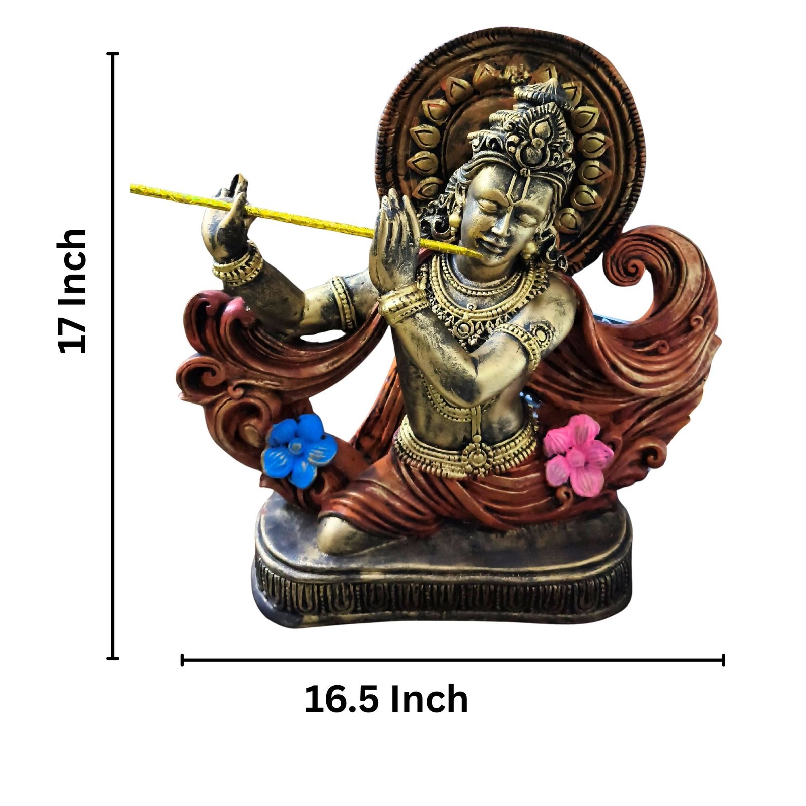 Antique Lord Krishna Idol Manufacturer in Hyderabad | Bulk Religious Gift Supplier
