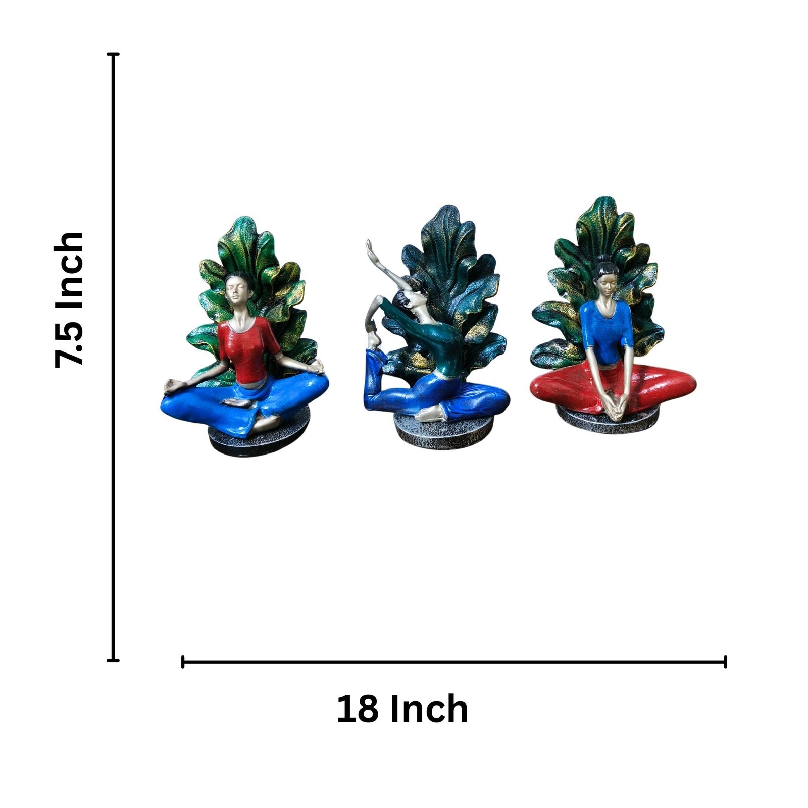 Yoga Lady Handicraft Showpiece Manufacturer in Mumbai | Bulk Home Decor Supplier
