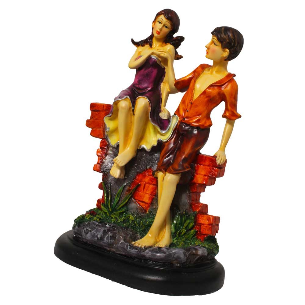 Couple Statue Gift Showpiece 13 Inch ( 33.5 cm )