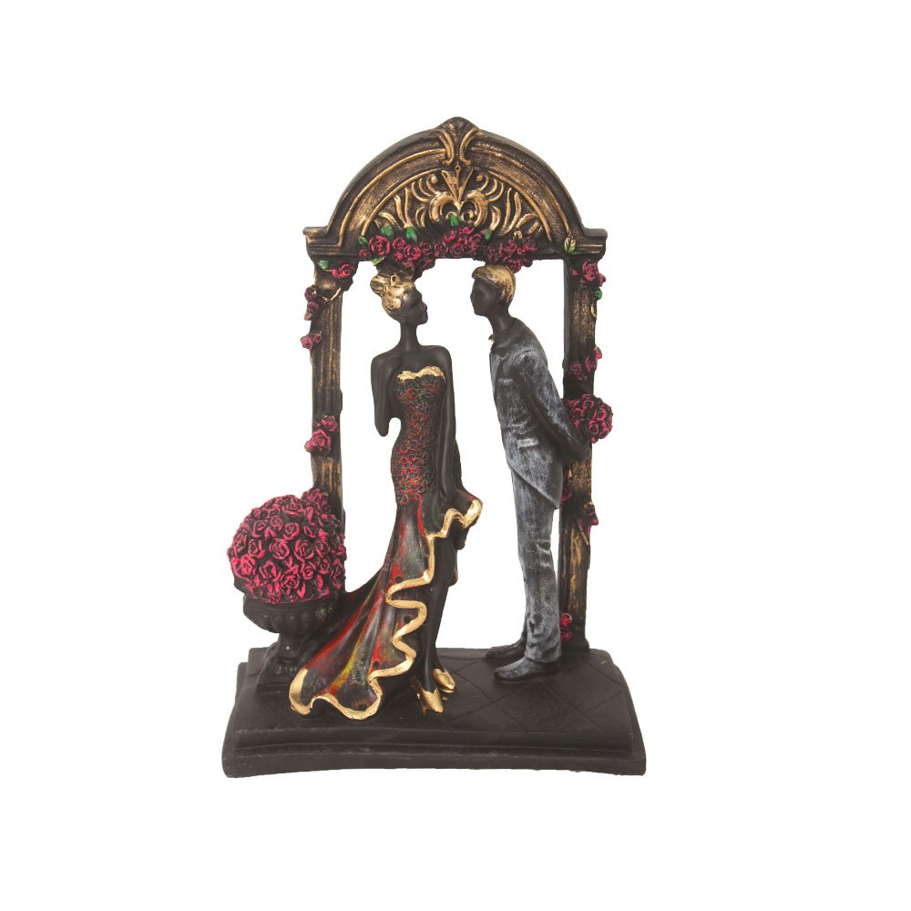 Decorative Couple Statue 10 Inch ( 25.5 cm )