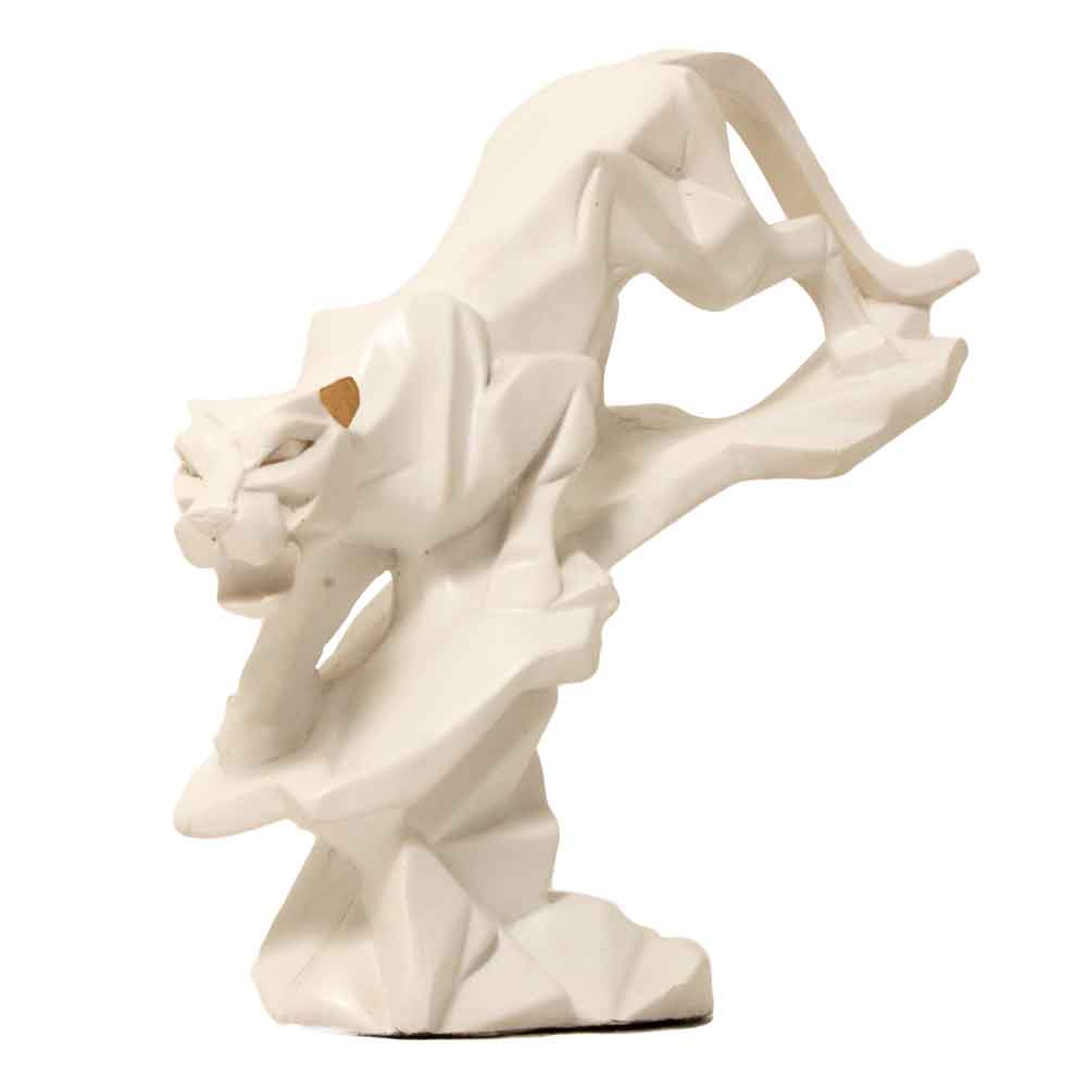 Handicraft Lion Statue Showpiece 8.5 Inch