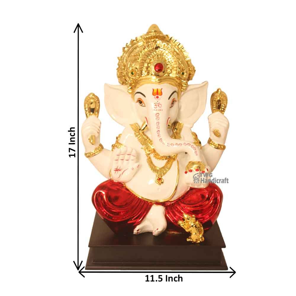 Gold Plated Ganesh Statue Manufacturers in India |Return Gifts For Marriage Function