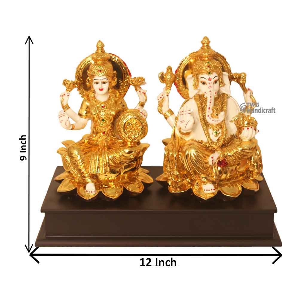 Lakshmi Ganesh Idols Manufacturers in Chennai Small Size Laxmi Ganesh Statue