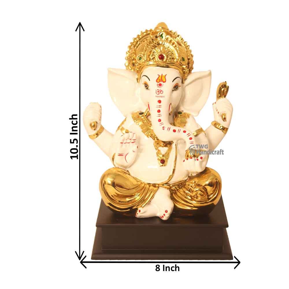 Gold Plated Ganesh Statue Wholesale Supplier in India |Return Gifts For Marriage Function