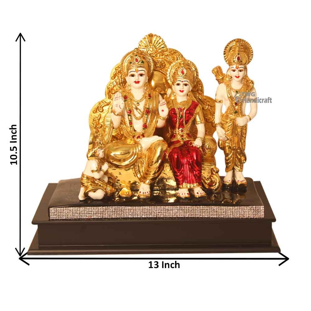 Ram Darbar Murti Manufacturers in Delhi Polyresin Statue Factory