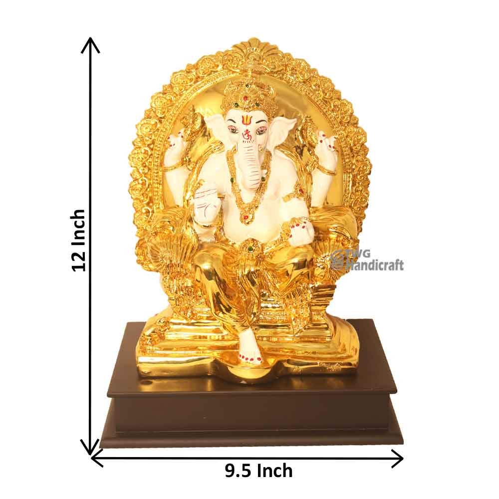 Gold Plated Ganesh Statue Wholesalers in Delhi |Return Gifts For Marriage Function