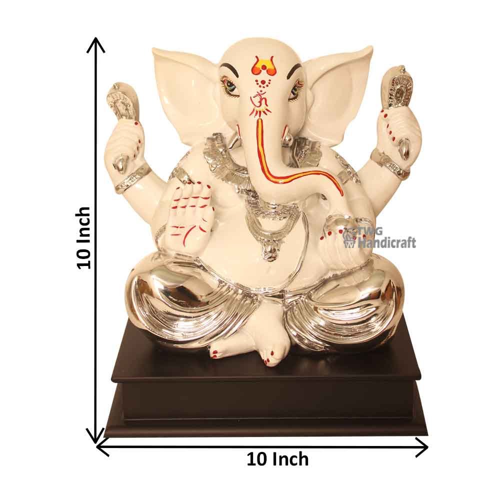 Manufacturer of Silver Plated Ganesh Statue | Huge Variety Direct from Factory