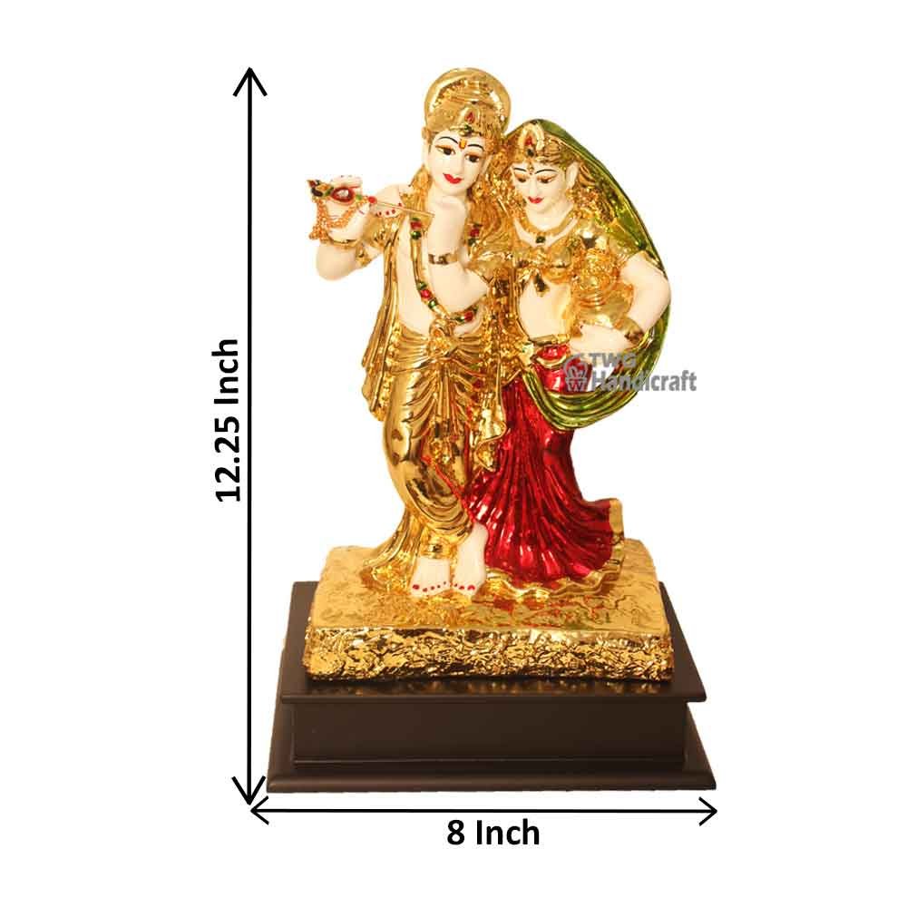 Gold Plated Radha Krishna Statue Wholesale Supplier in India Wanted Dealers in India