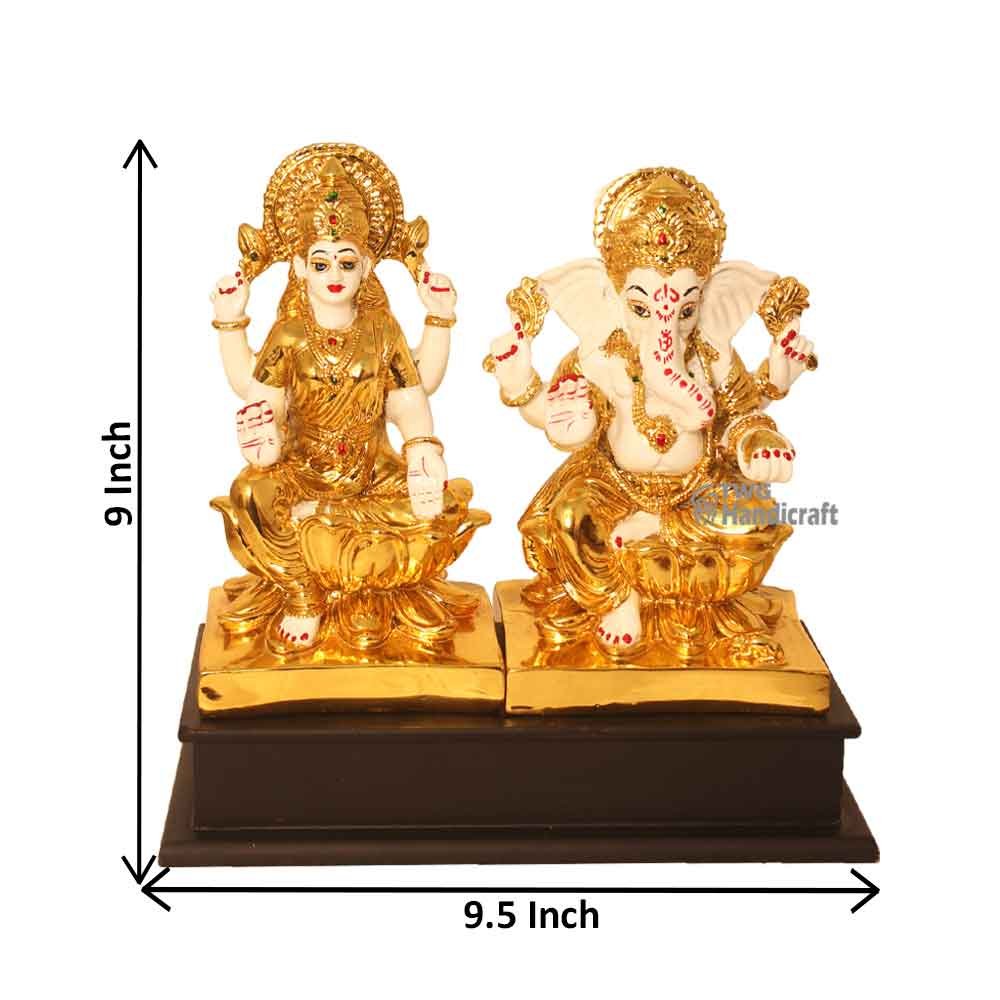 Lakshmi Ganesh Idols Manufacturers in Banglore Small Size Laxmi Ganesh Statue