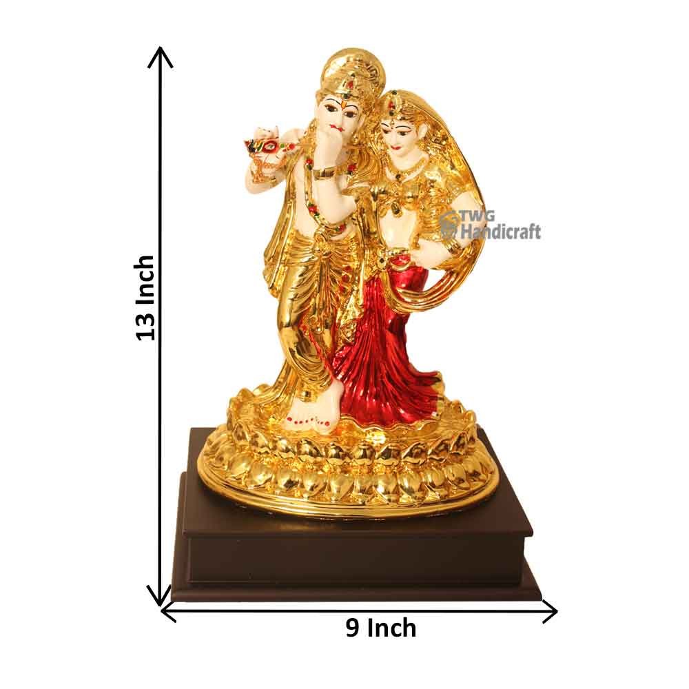 Gold Plated Radha Krishna Statue Wholesalers in Delhi Wanted Dealers in India