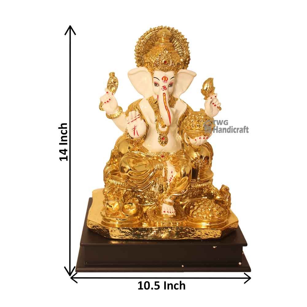 Exporters of Gold Plated Ganesh Statue |Return Gifts For Marriage Function