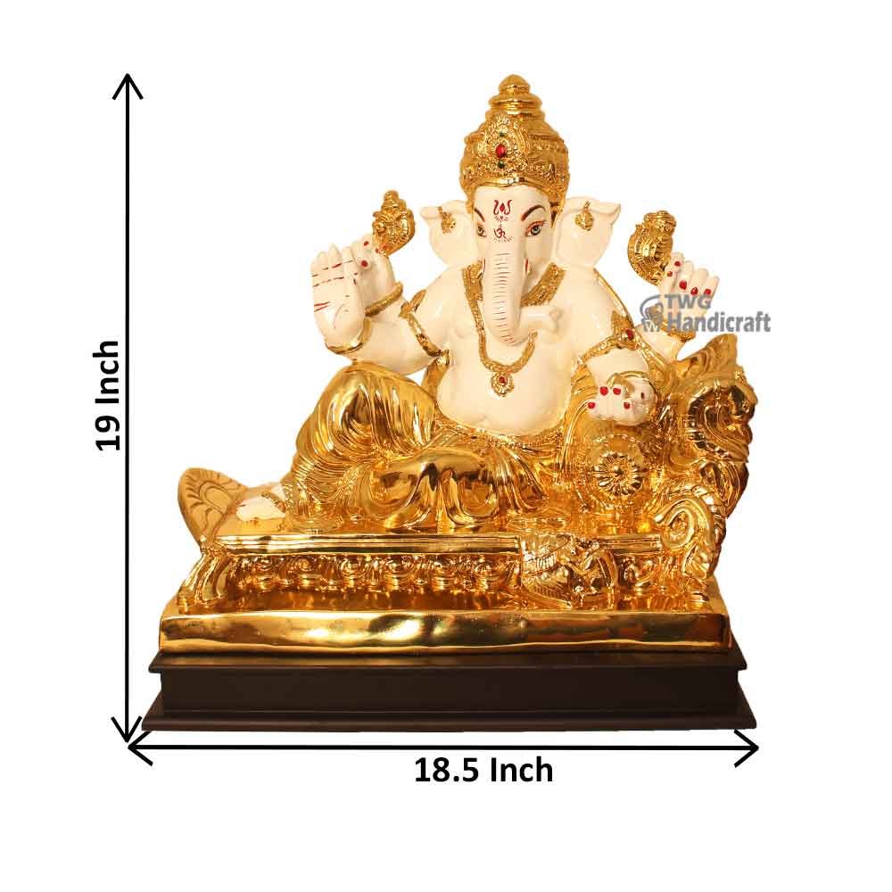 Gold Plated Ganesh Statue Manufacturers in Mumbai |Return Gifts For Marriage Function