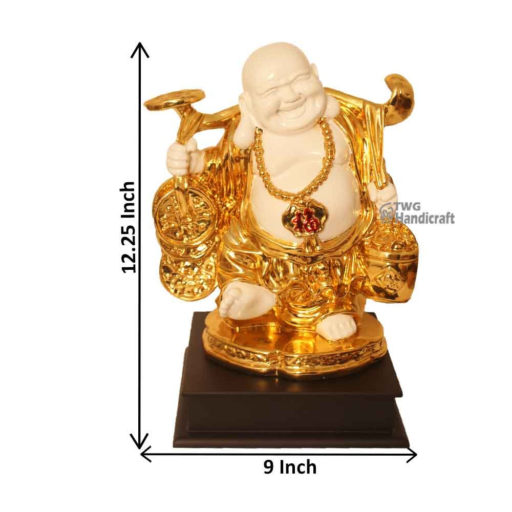 Manufacturer of Laughing Buddha Statue decorative Statue for Corporate Gifts