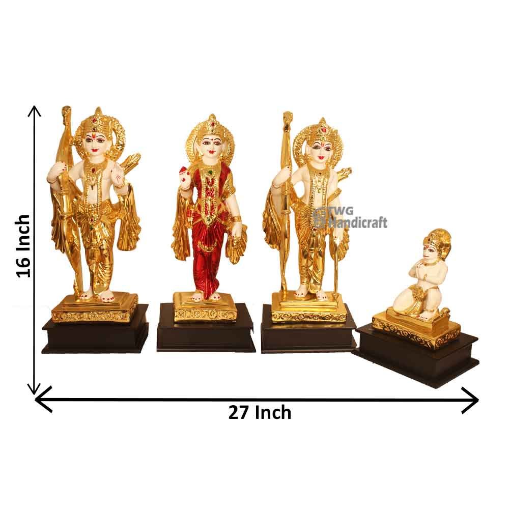 Ram Darbar Murti Manufacturers in Meerut Polyresin Statue Factory