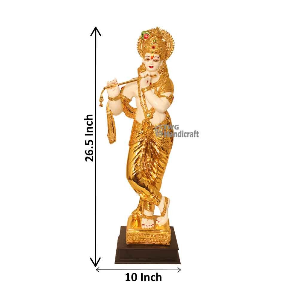 Gold Plated Krishna Statue Wholesalers in Delhi Wanted Dealers in India