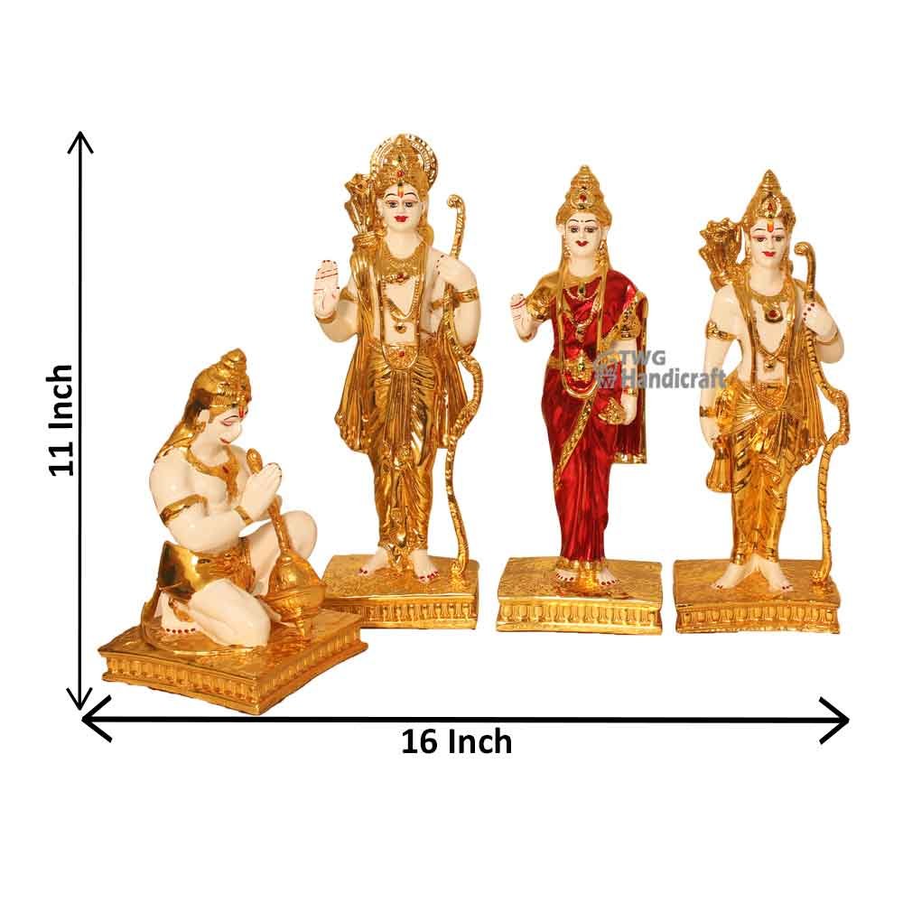 Ram Darbar Murti Wholesale Supplier in India Polyresin Statue Factory