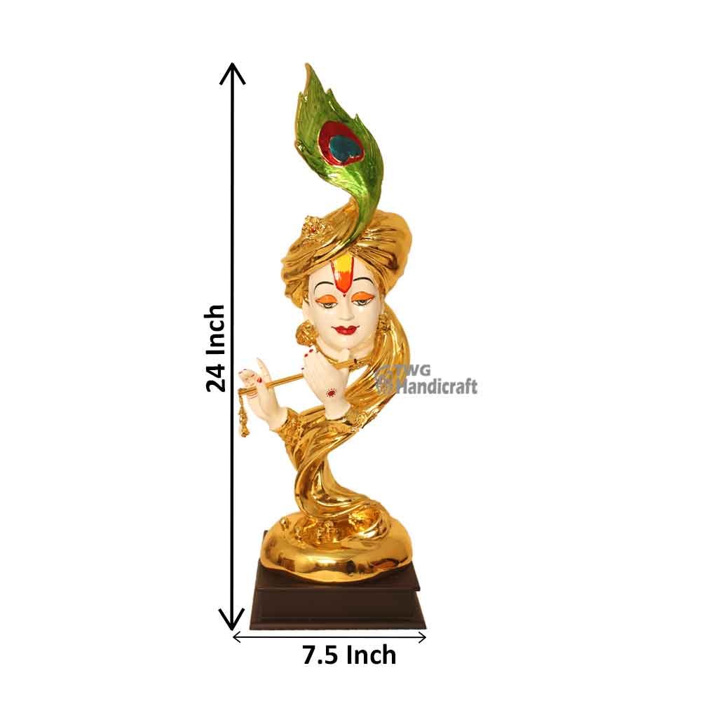 Exporters of Gold Plated Krishna Statue Wanted Dealers in India