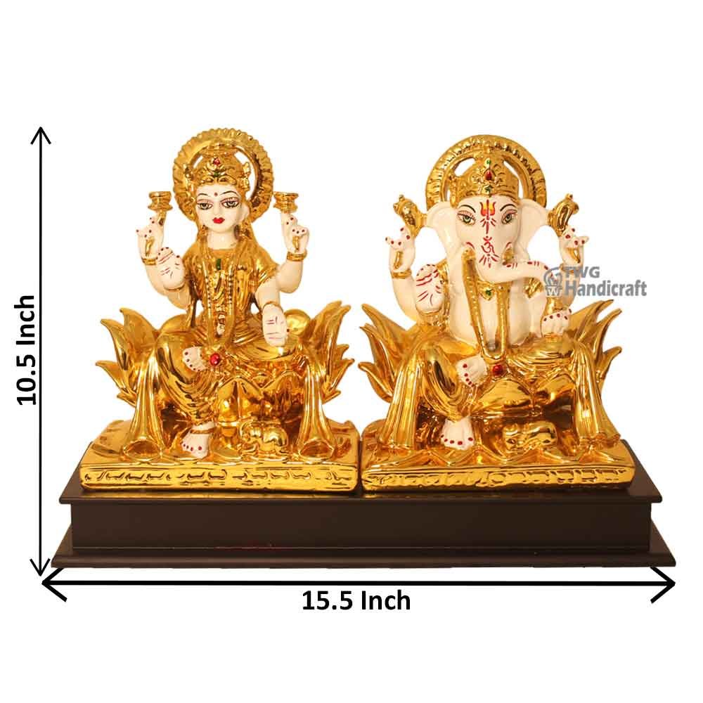 Lakshmi Ganesh Idols Manufacturers in Pune Small Size Laxmi Ganesh Statue