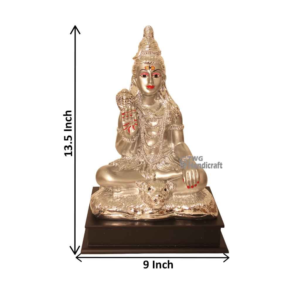 Lord Shiva Sculpture Manufacturers in Delhi Golden Finish