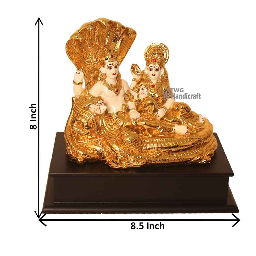 Visahnu Laxmi Statue Murti Idol Wholesale Supplier in India TWG Handicraft - Polyresin Statue Factory