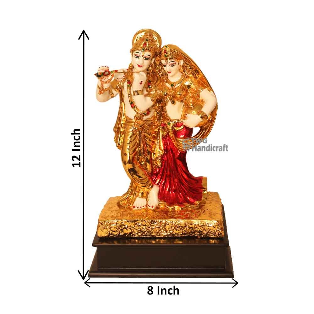 Gold Plated Radha Krishna Statue Manufacturers in Kolkatta Wanted Dealers in India