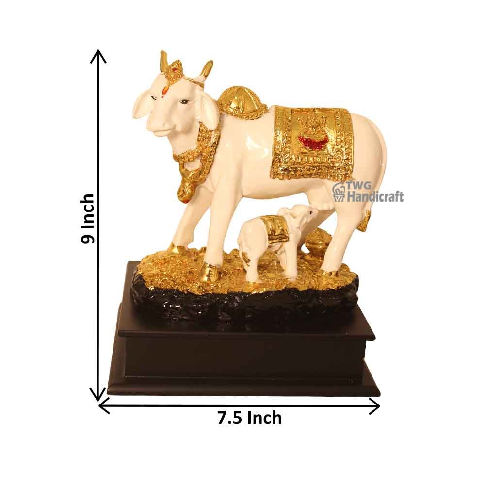 Kamdhenu Cow and Calf Statue Manufacturers in Pune | Cow Statue Factory Price