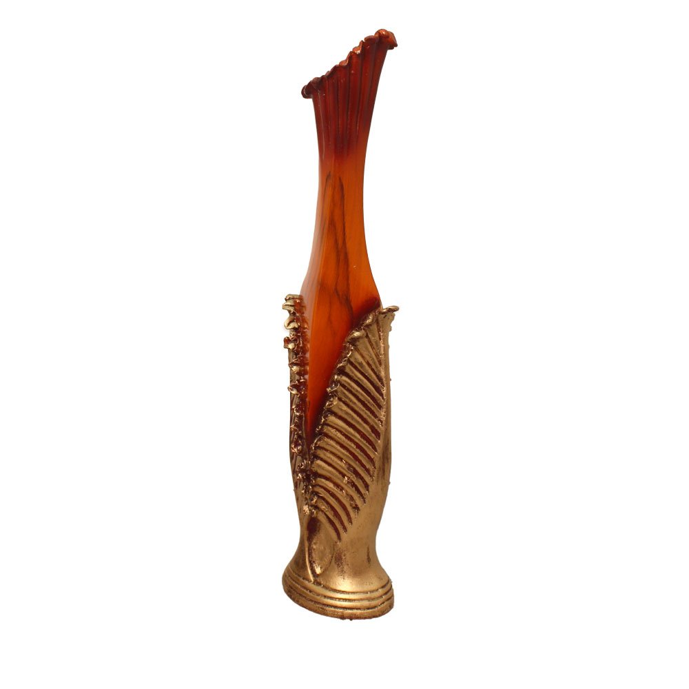 Home Decor Patti Flover Vase Showpiece 21 Inch ( 53.5 cm )