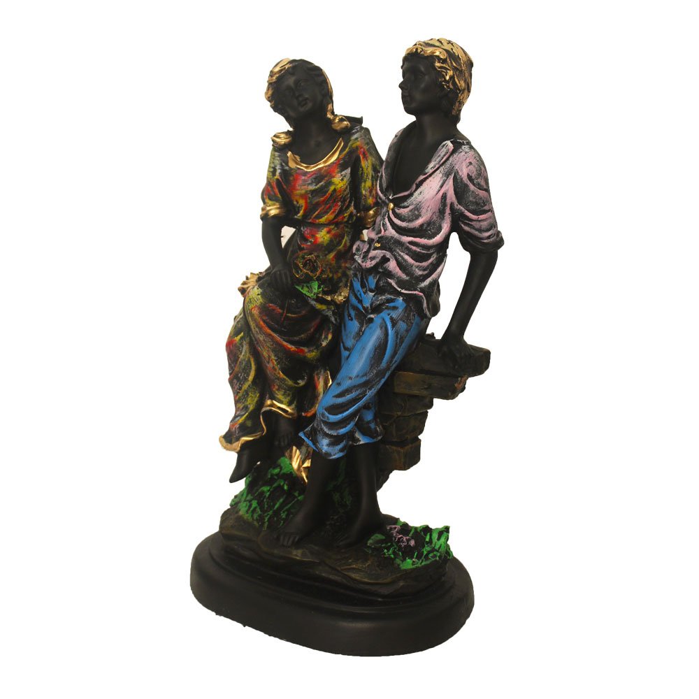 Couple Statue Gift Showpiece 12.5 Inch ( 32 cm )