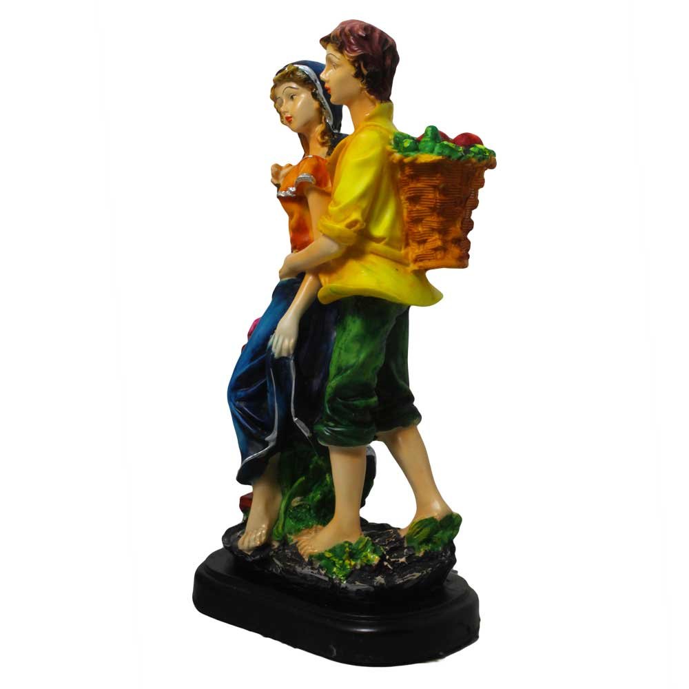 Couple Statue Gift Showpiece 12.5 Inch ( 32 cm )