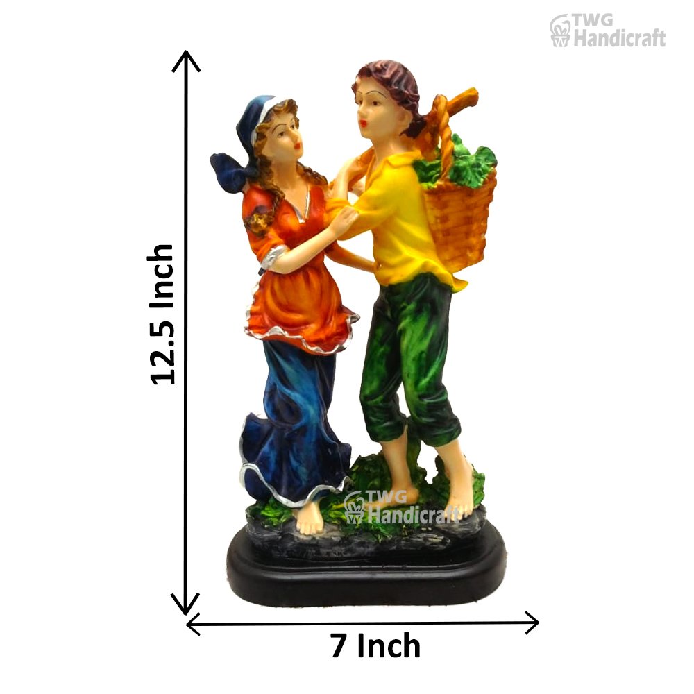 Polyresin Couple Figurine Statue Manufacturers in Mumbai | Order Direct Factory 
